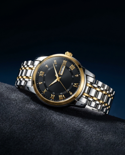 VERLANE The Méridien - Gold Black, studio shot