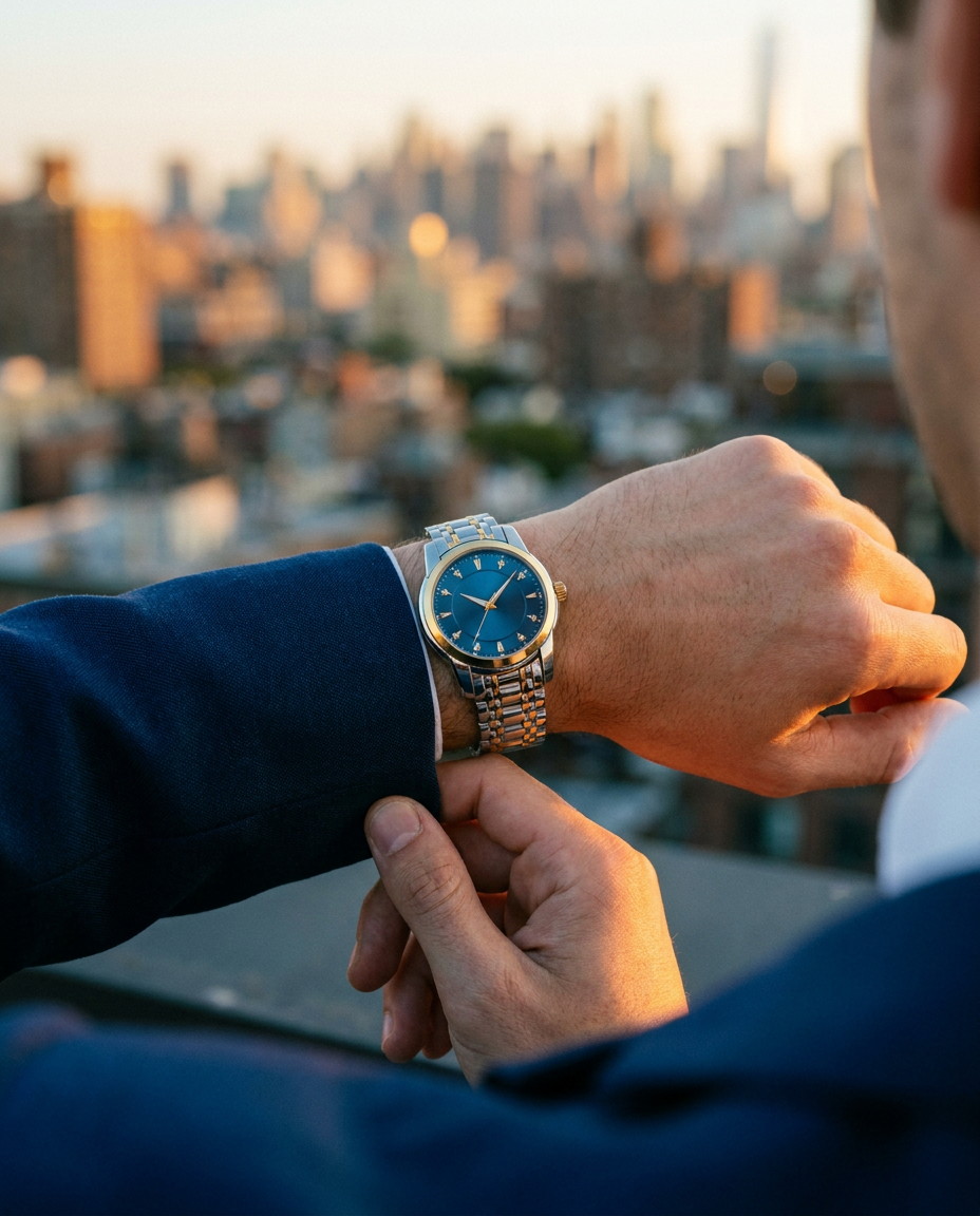 VERLANE The Méridien - lifestyle wrist shot